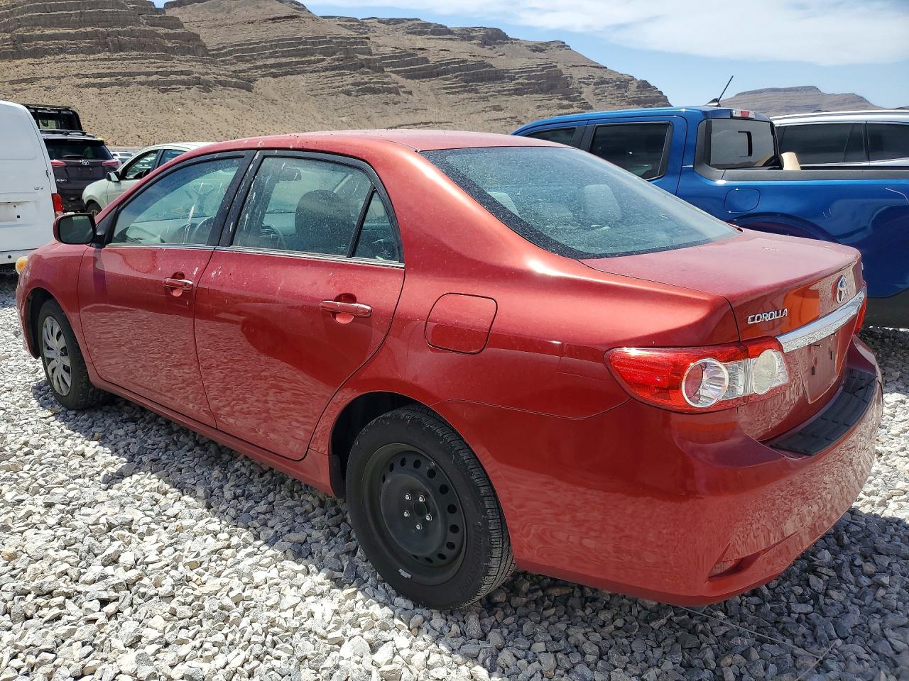 2013 Toyota Corolla Le Красный vin: 2T1BU4EE1DC996171