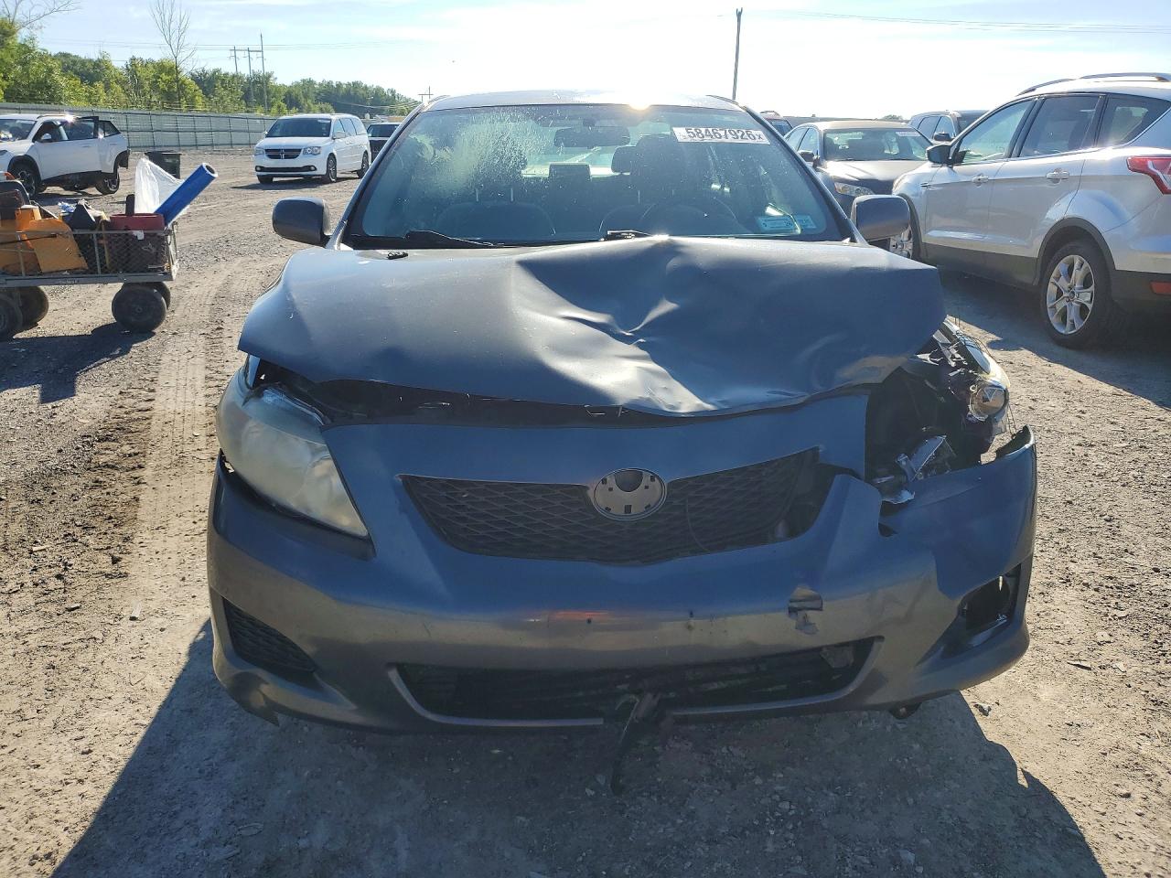 2010 Toyota Corolla Le Gray vin: 2T1BU4EE2AC223933