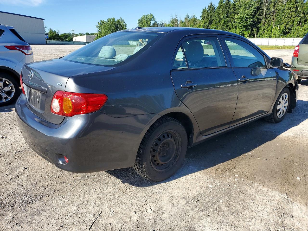 2010 Toyota Corolla Le Gray vin: 2T1BU4EE2AC223933