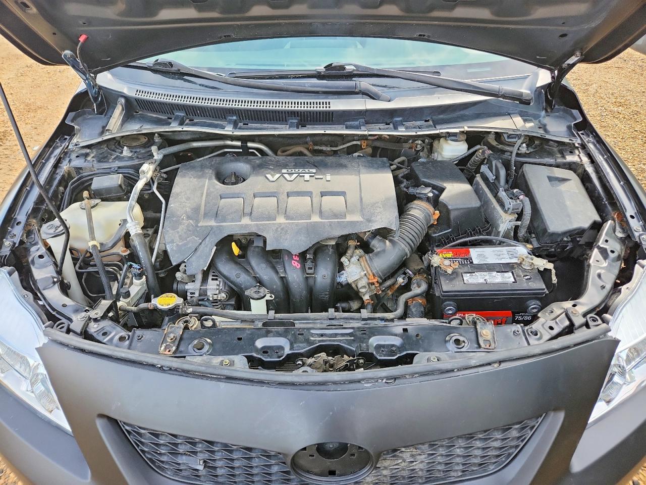 2010 Toyota Corolla Base Черный vin: 2T1BU4EE2AC255202