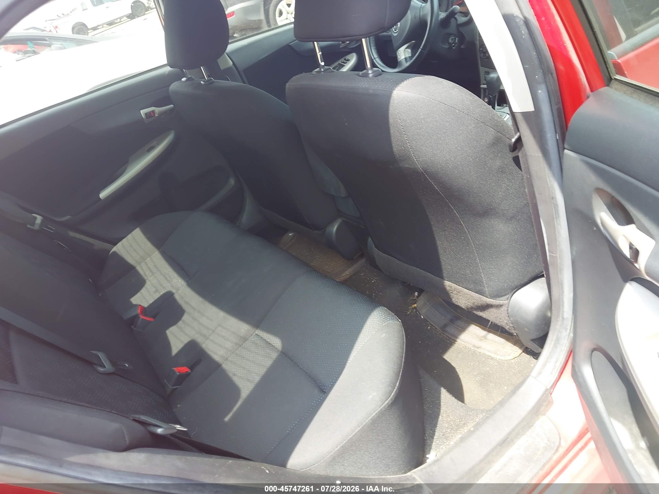 2010 Toyota Corolla S Red vin: 2T1BU4EE2AC256687