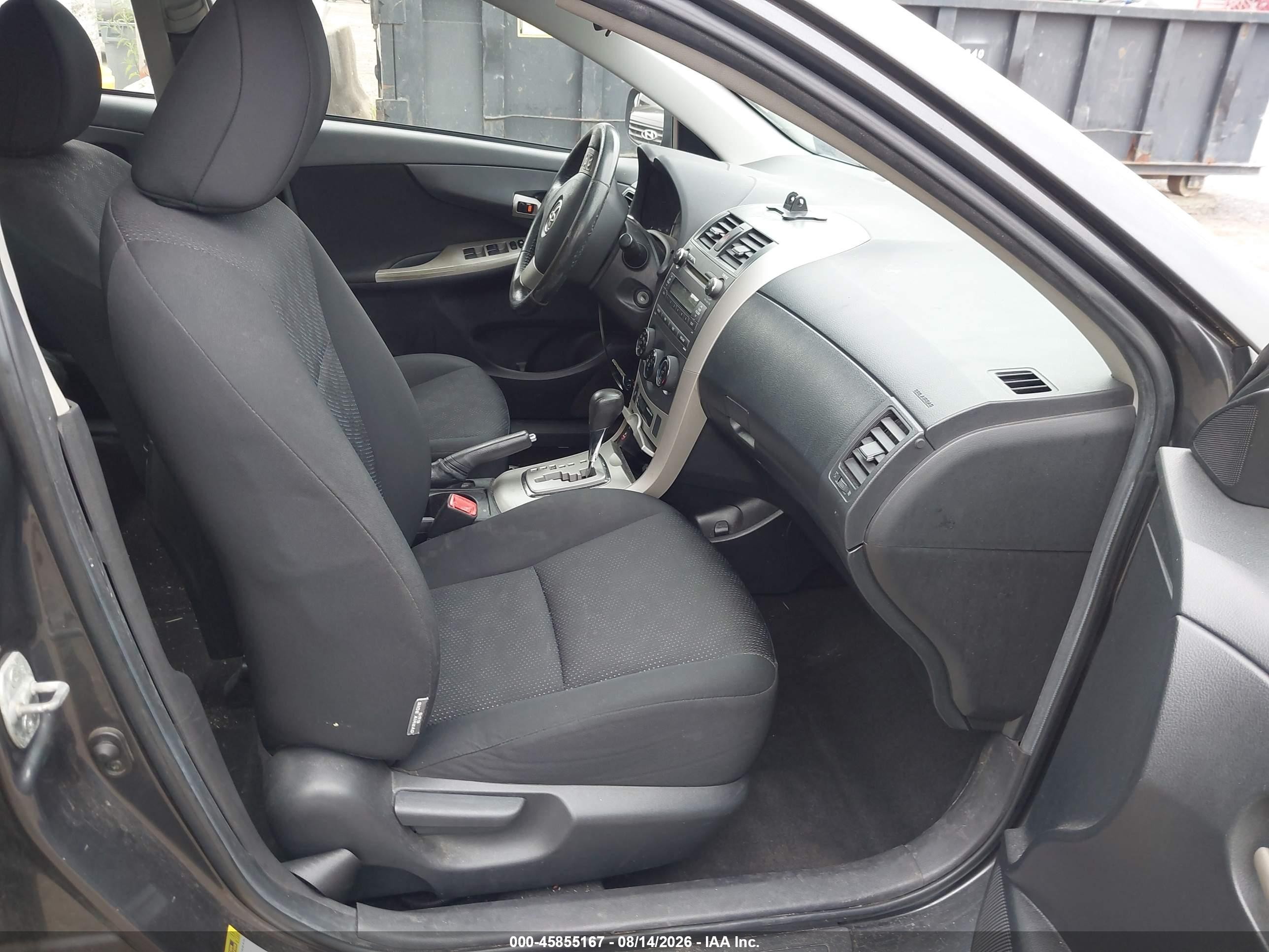 2010 Toyota Corolla S Серый vin: 2T1BU4EE2AC263235