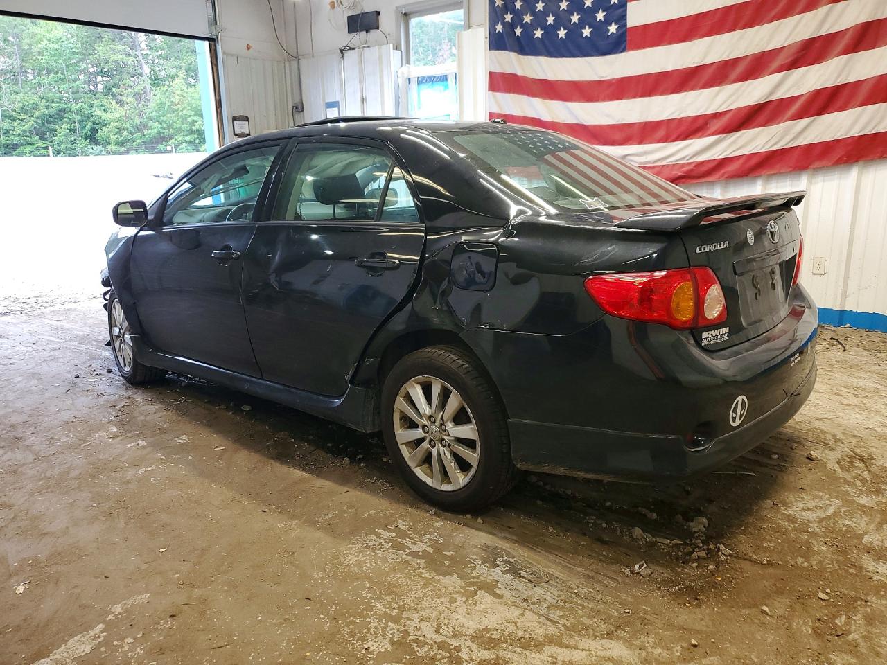 2010 Toyota Corolla S Black vin: 2T1BU4EE2AC266054