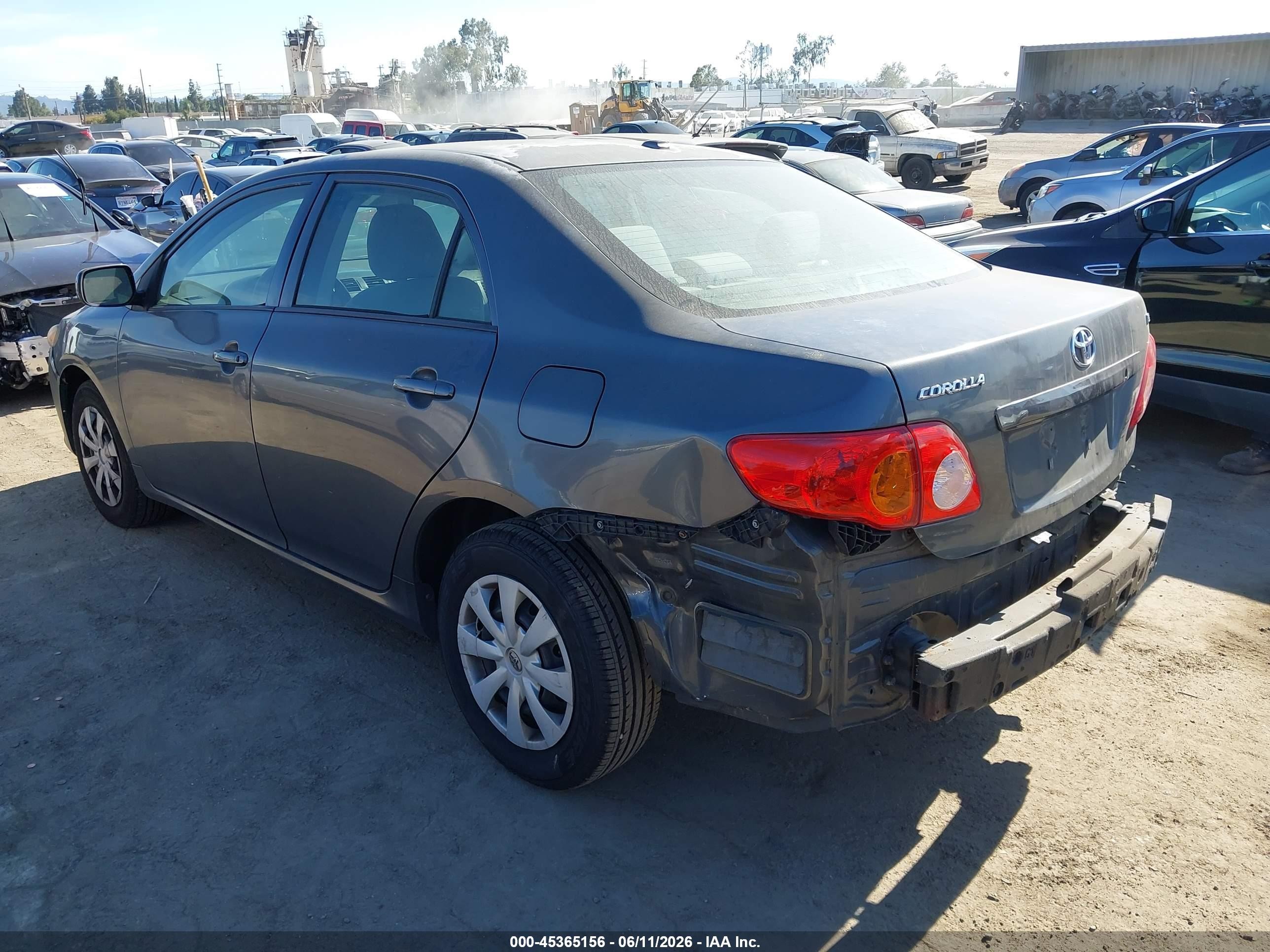 2010 Toyota Corolla Le Gray vin: 2T1BU4EE2AC298356