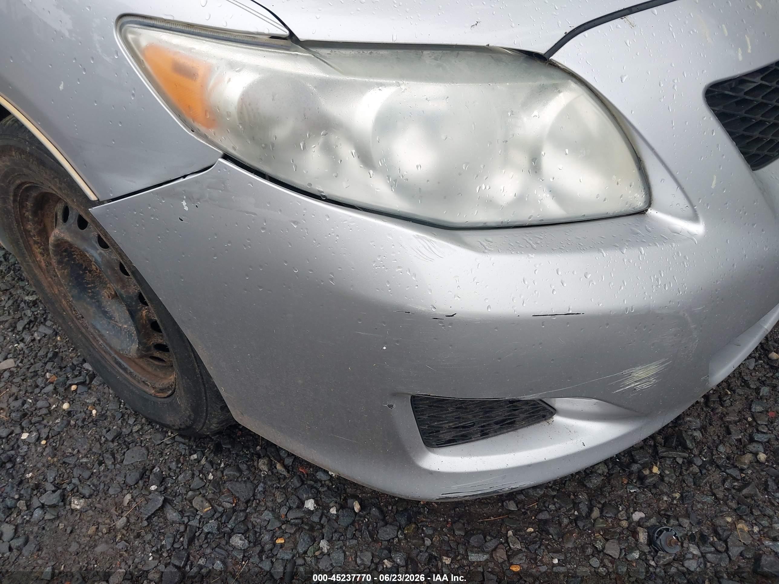2010 Toyota Corolla Le Серебряный vin: 2T1BU4EE2AC302602