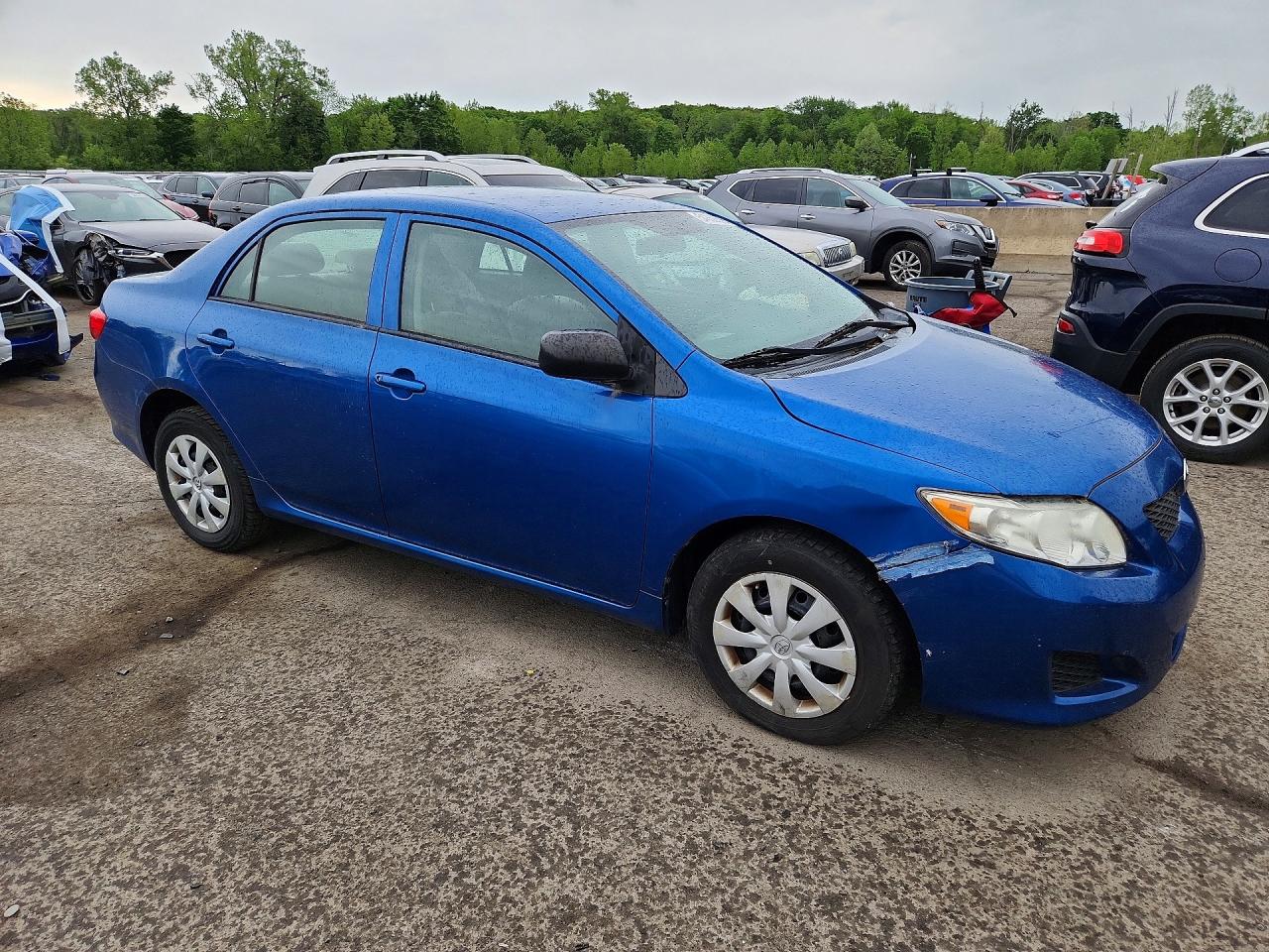 2010 Toyota Corolla Base White vin: 2T1BU4EE2AC312918