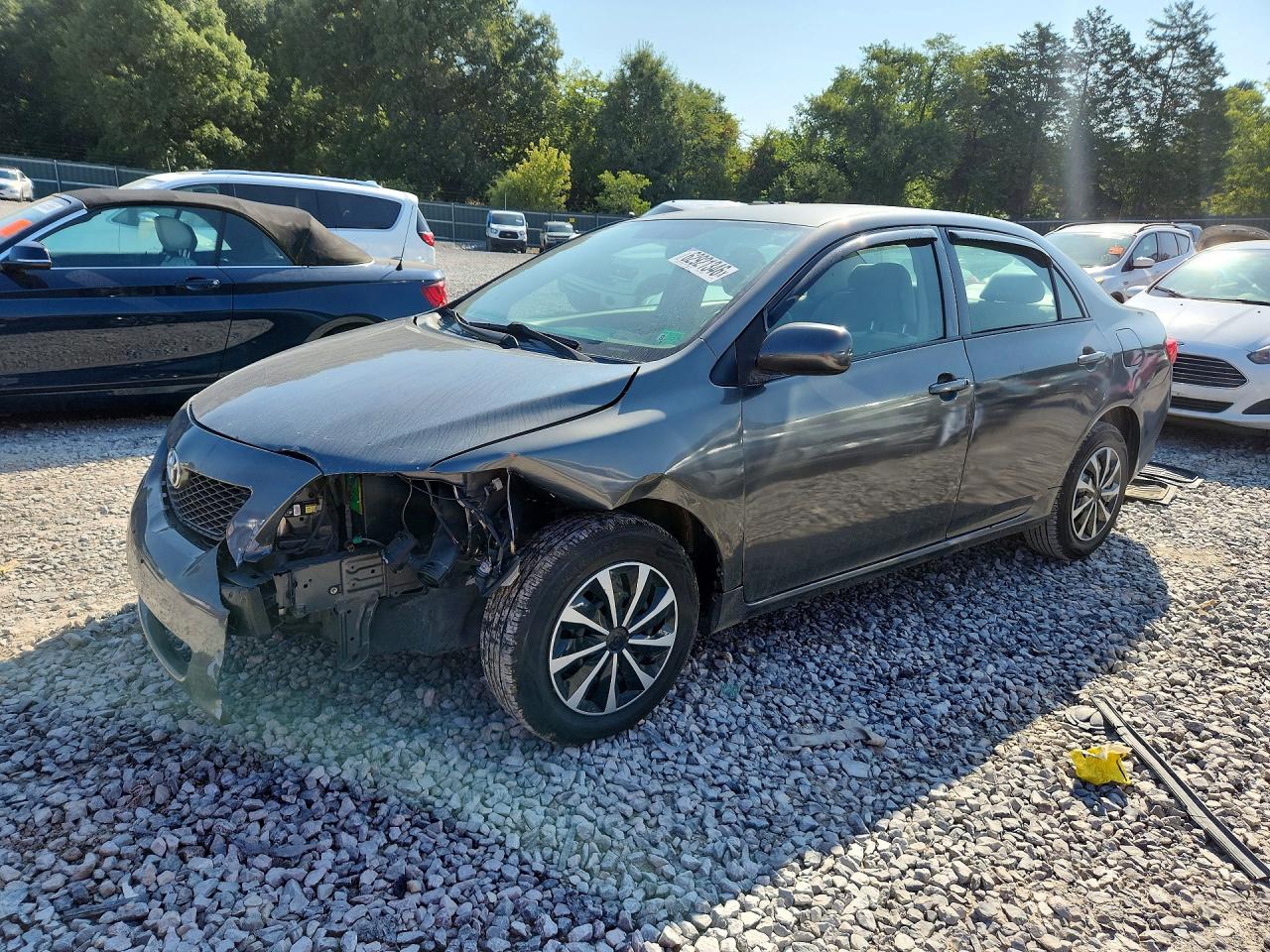 2010 Toyota Corolla Le Gray vin: 2T1BU4EE2AC319514