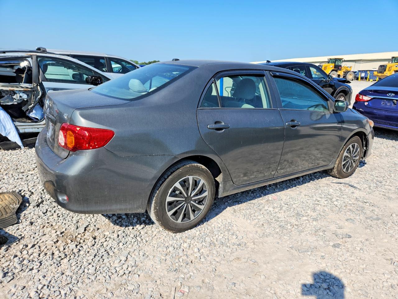 2010 Toyota Corolla Le Серый vin: 2T1BU4EE2AC319514