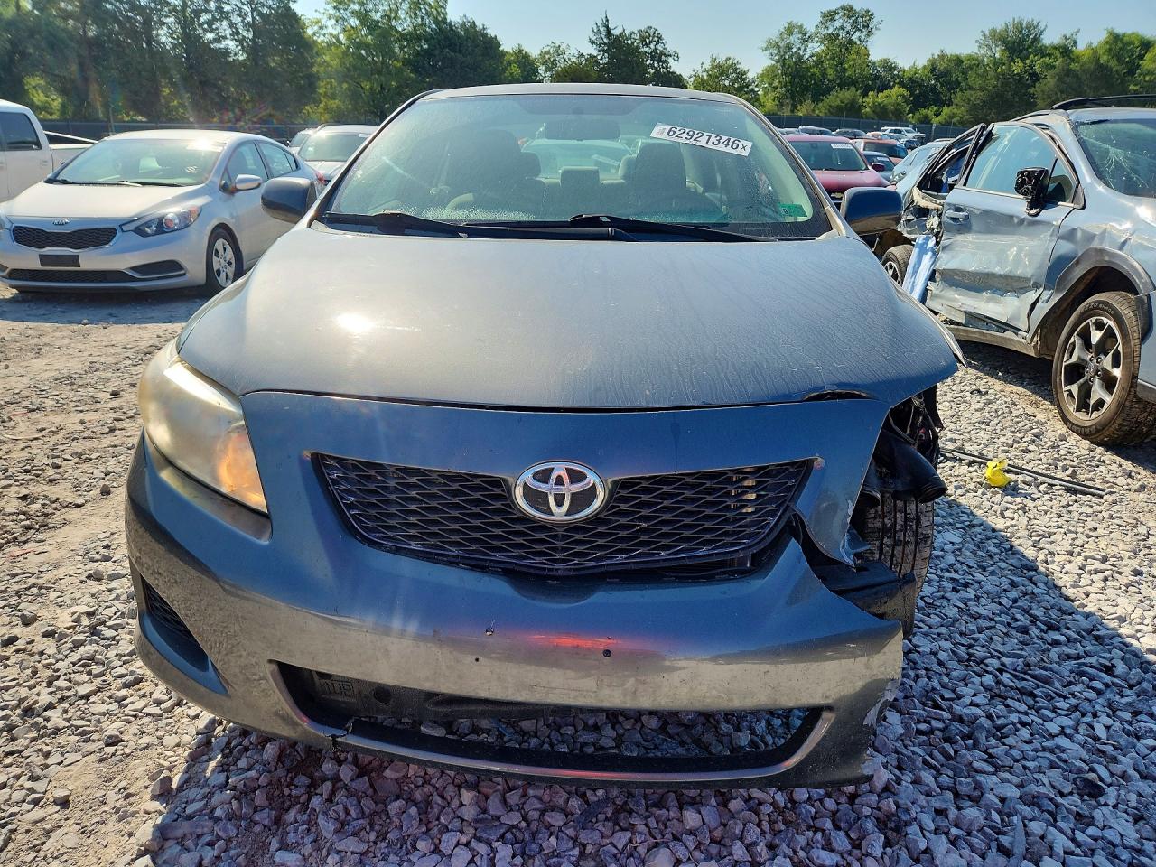 2010 Toyota Corolla Le Серый vin: 2T1BU4EE2AC319514