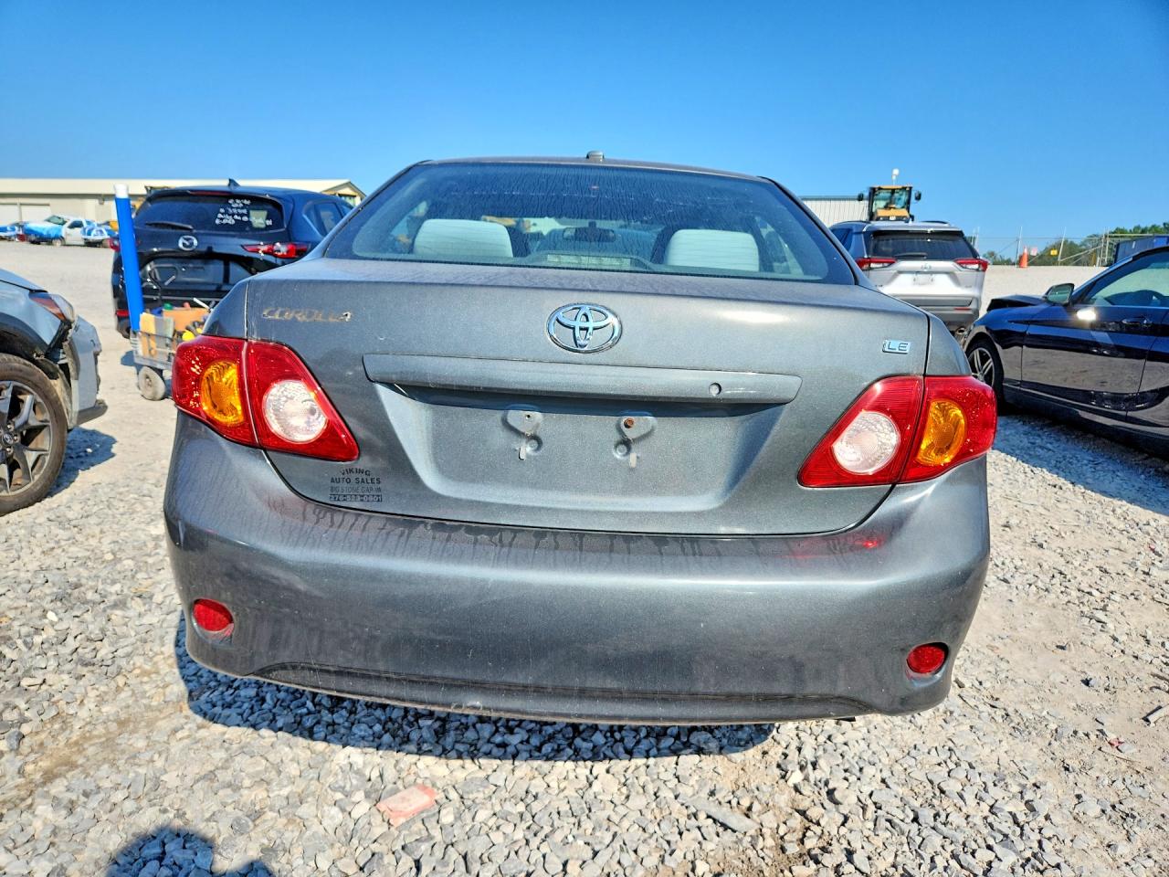 2010 Toyota Corolla Le Серый vin: 2T1BU4EE2AC319514