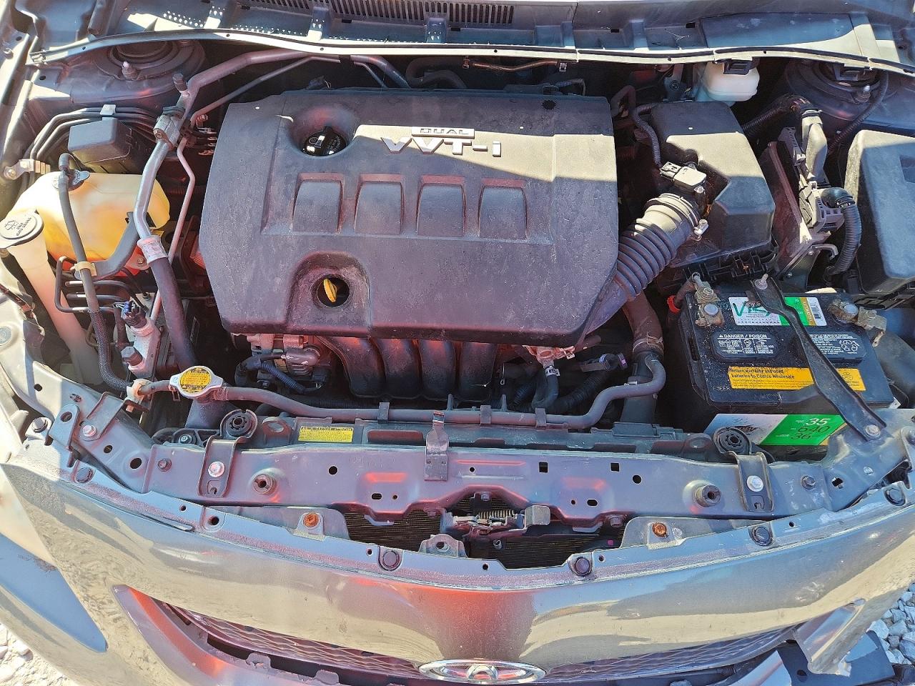 2010 Toyota Corolla Le Серый vin: 2T1BU4EE2AC319514