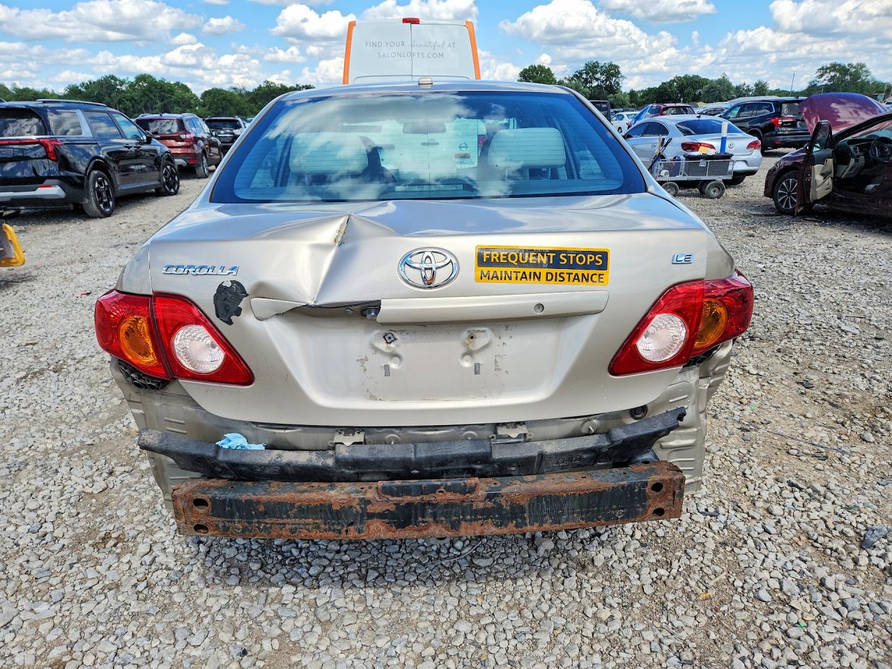 2010 Toyota Corolla Le Tan vin: 2T1BU4EE2AC322655