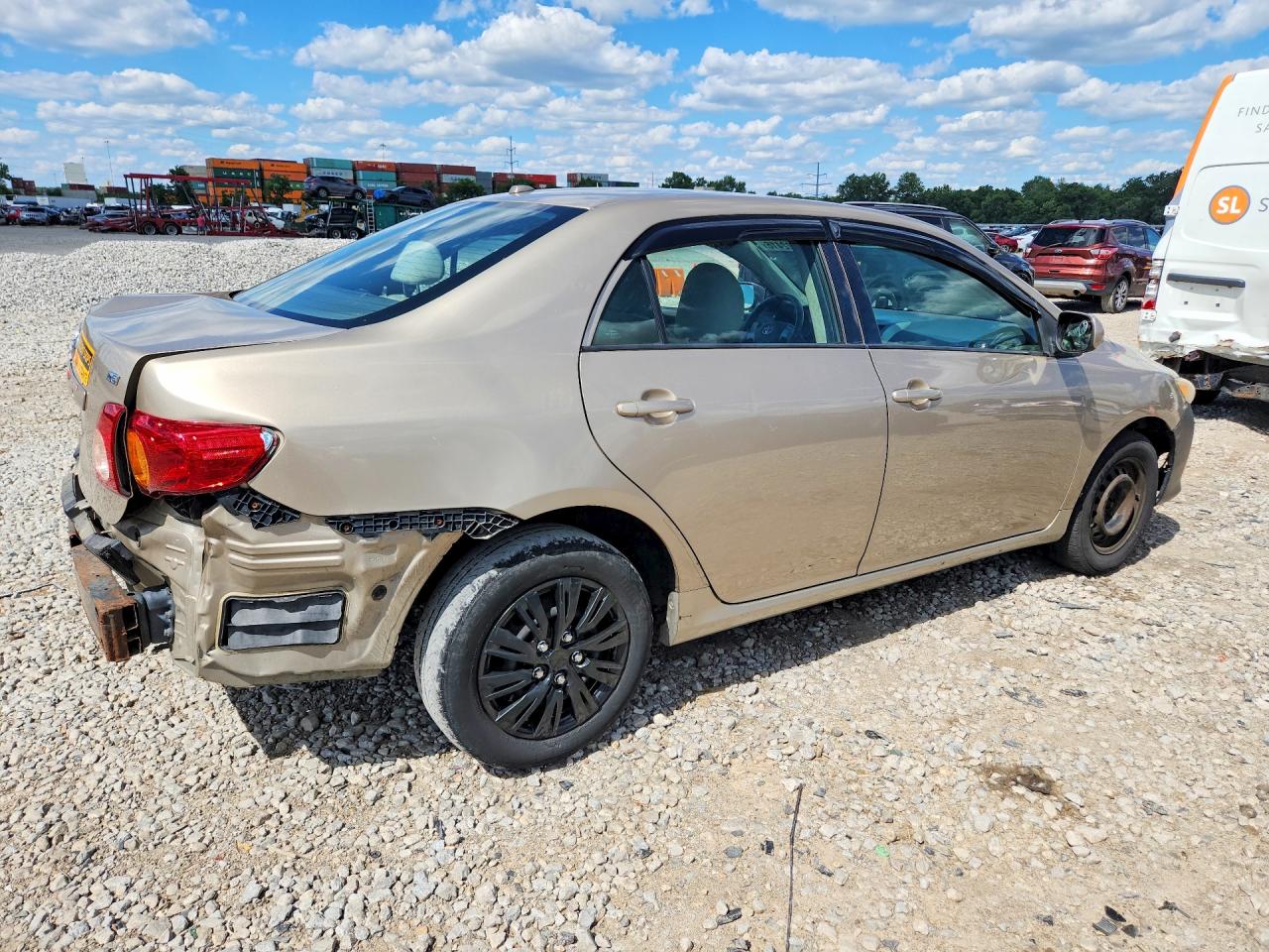 2010 Toyota Corolla Le Tan vin: 2T1BU4EE2AC322655