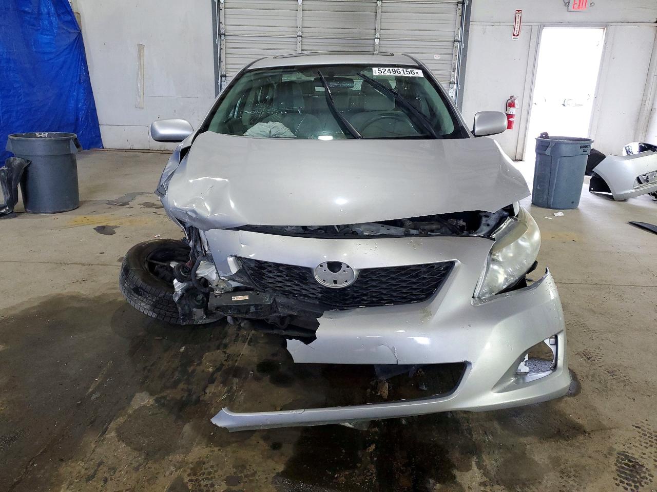 2010 Toyota Corolla Le Silver vin: 2T1BU4EE2AC339309
