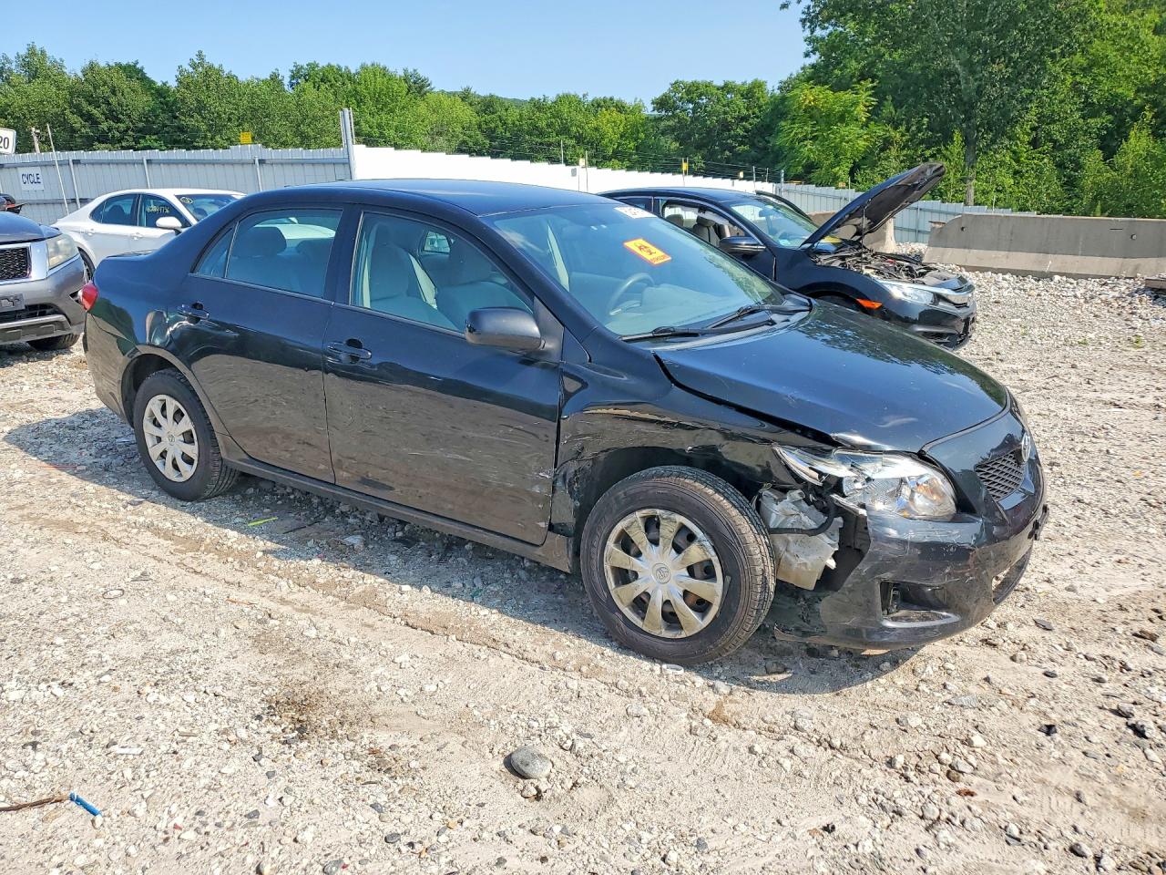 2010 Toyota Corolla Le Black vin: 2T1BU4EE2AC384167