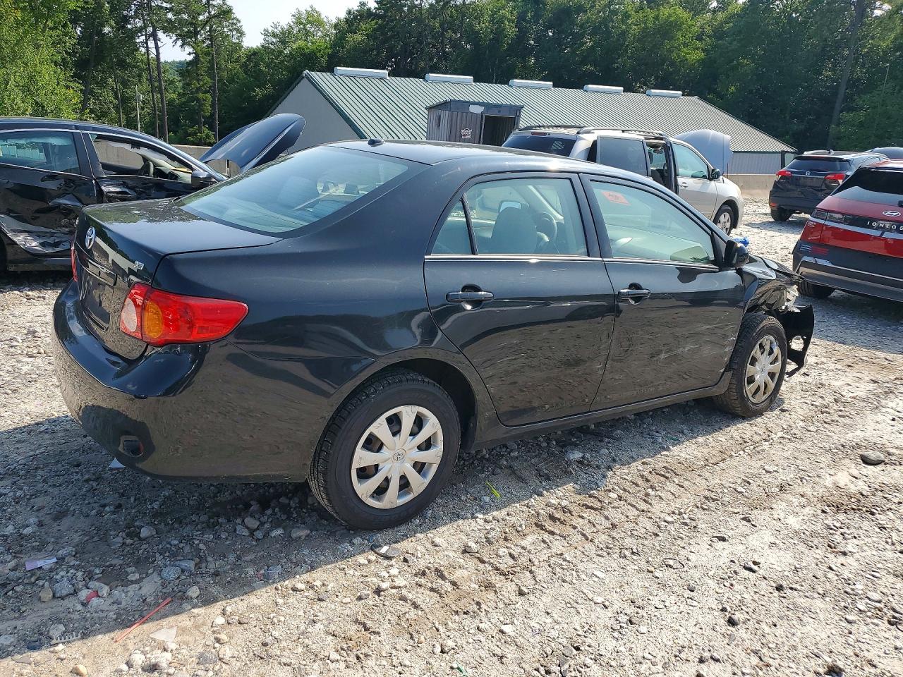 2010 Toyota Corolla Le Black vin: 2T1BU4EE2AC384167