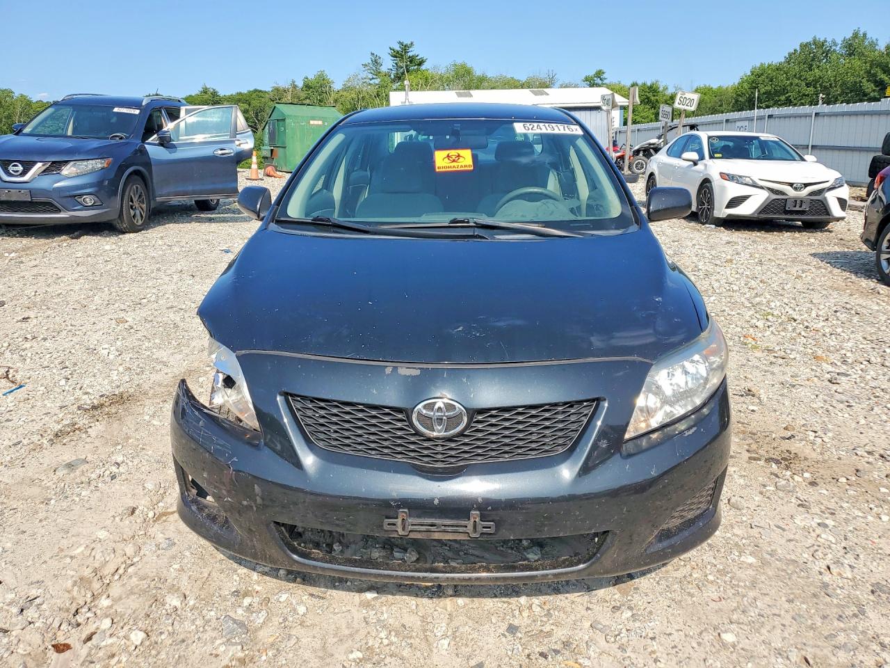 2010 Toyota Corolla Le Black vin: 2T1BU4EE2AC384167