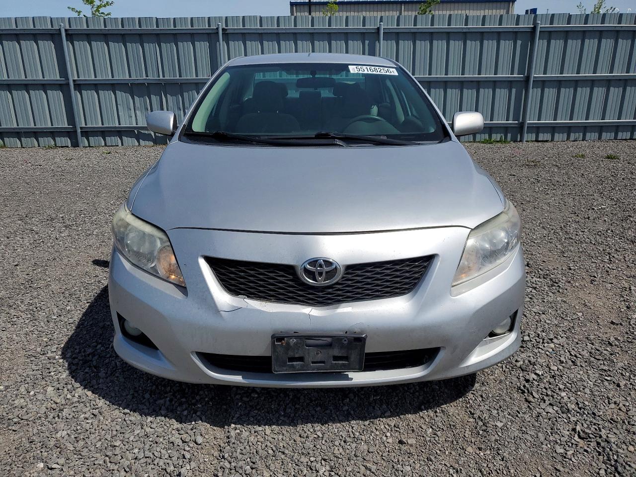 2010 Toyota Corolla Base Silver vin: 2T1BU4EE2AC401968
