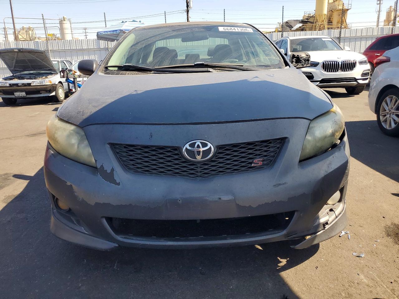 2010 Toyota Corolla S Gray vin: 2T1BU4EE2AC402585