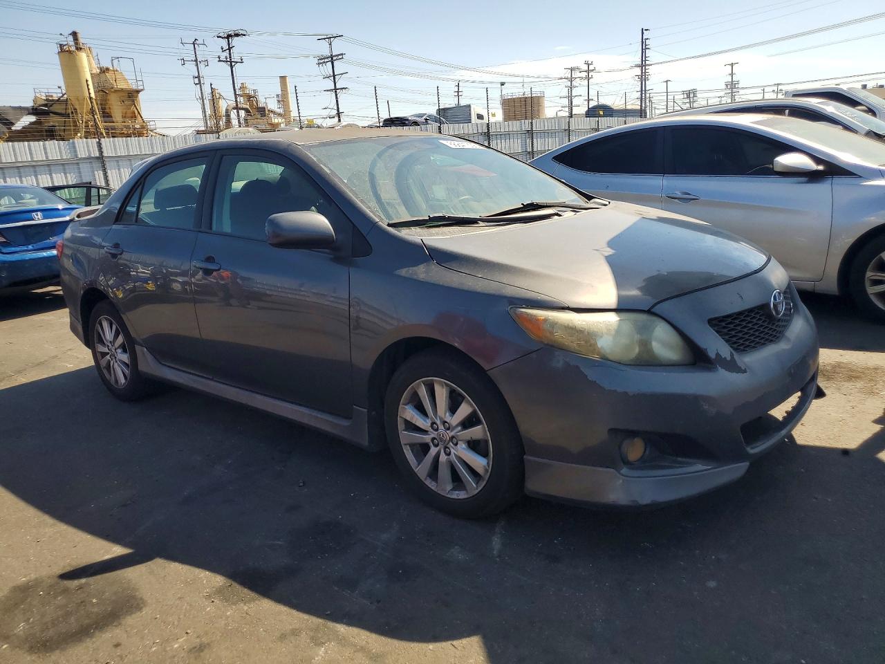 2010 Toyota Corolla S Gray vin: 2T1BU4EE2AC402585