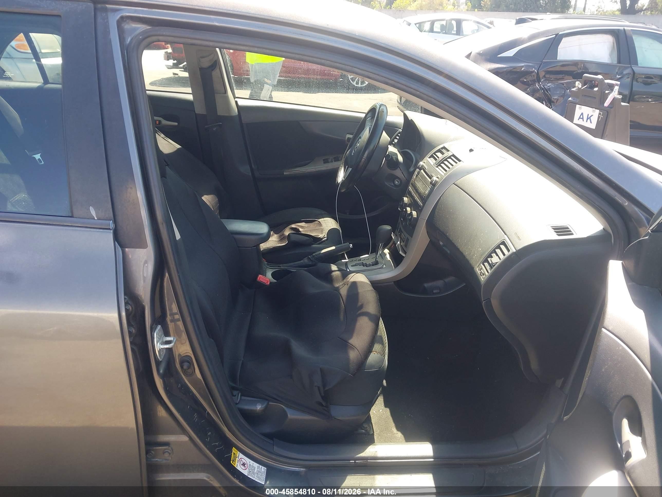 2010 Toyota Corolla S Gray vin: 2T1BU4EE2AC405678