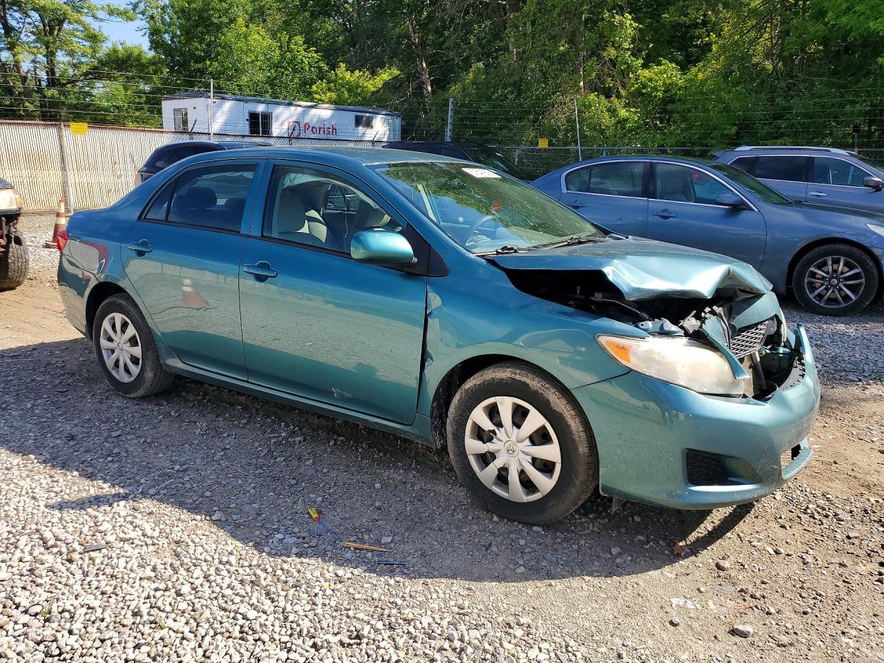 2010 Toyota Corolla Le Teal vin: 2T1BU4EE2AC413828