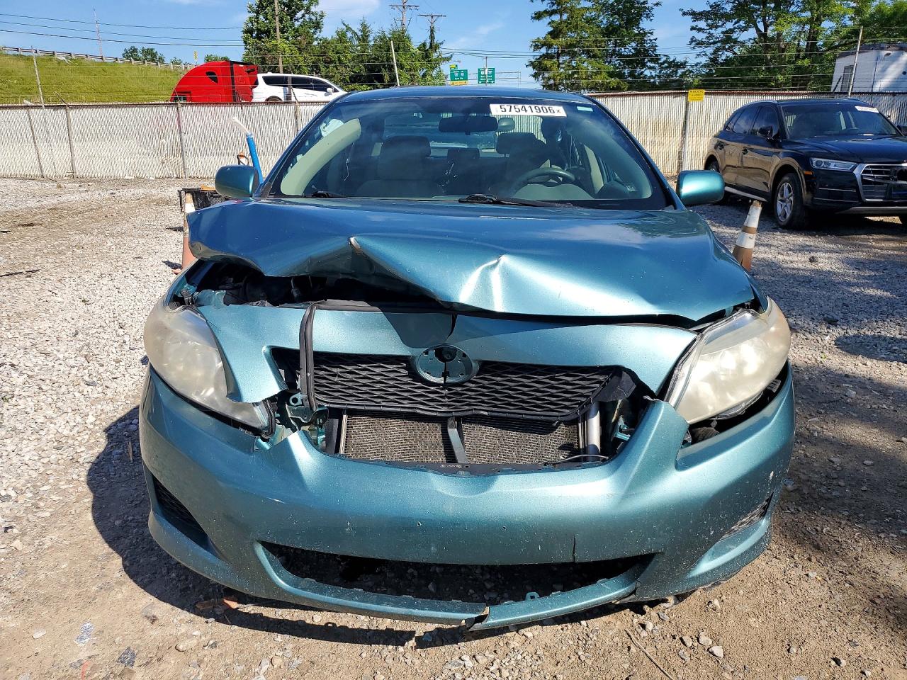 2010 Toyota Corolla Le Teal vin: 2T1BU4EE2AC413828