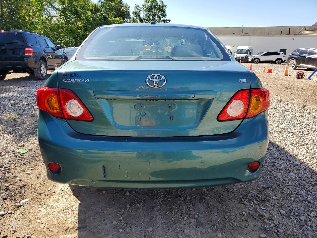 2010 Toyota Corolla Le Teal vin: 2T1BU4EE2AC413828