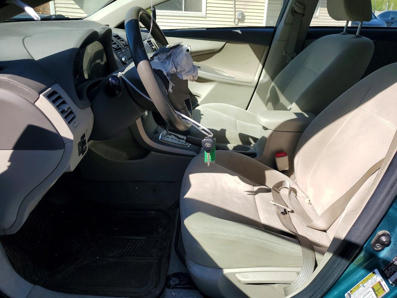 2010 Toyota Corolla Le Teal vin: 2T1BU4EE2AC413828