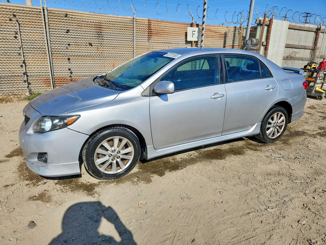 2010 Toyota Corolla S Silver vin: 2T1BU4EE2AC420679