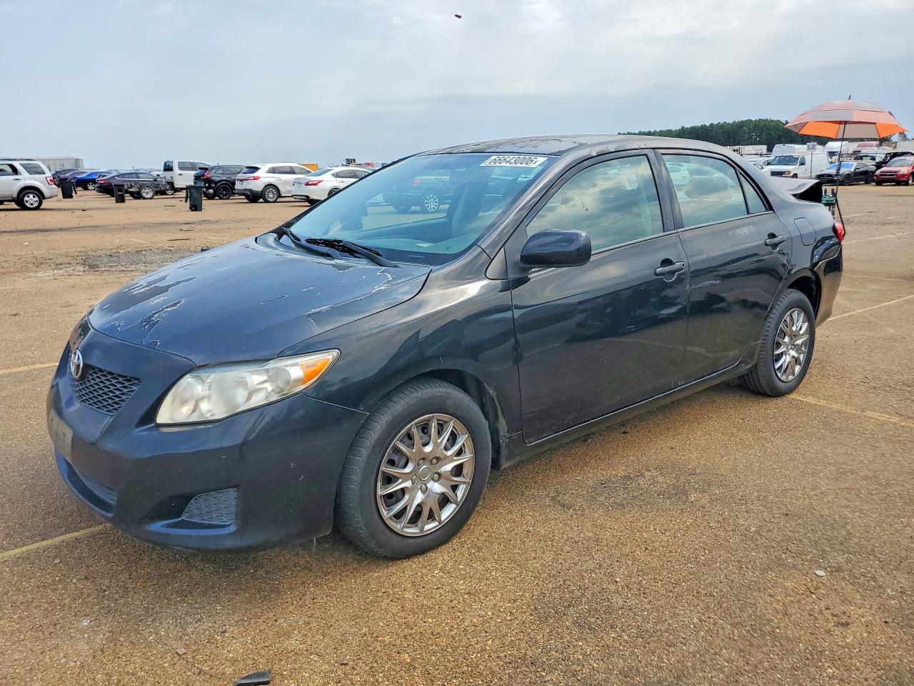 2010 Toyota Corolla Le Black vin: 2T1BU4EE2AC428023