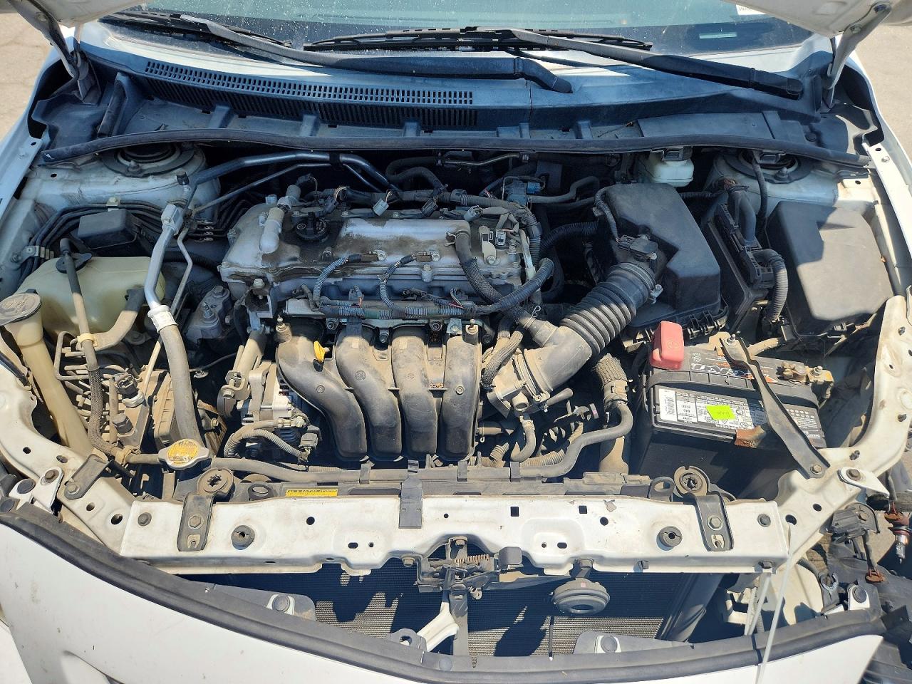 2010 Toyota Corolla S White vin: 2T1BU4EE2AC436882