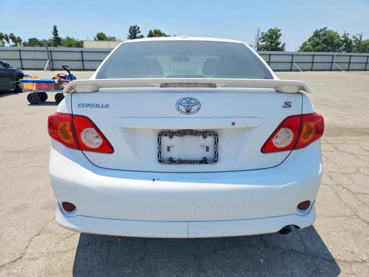 2010 Toyota Corolla S White vin: 2T1BU4EE2AC436882