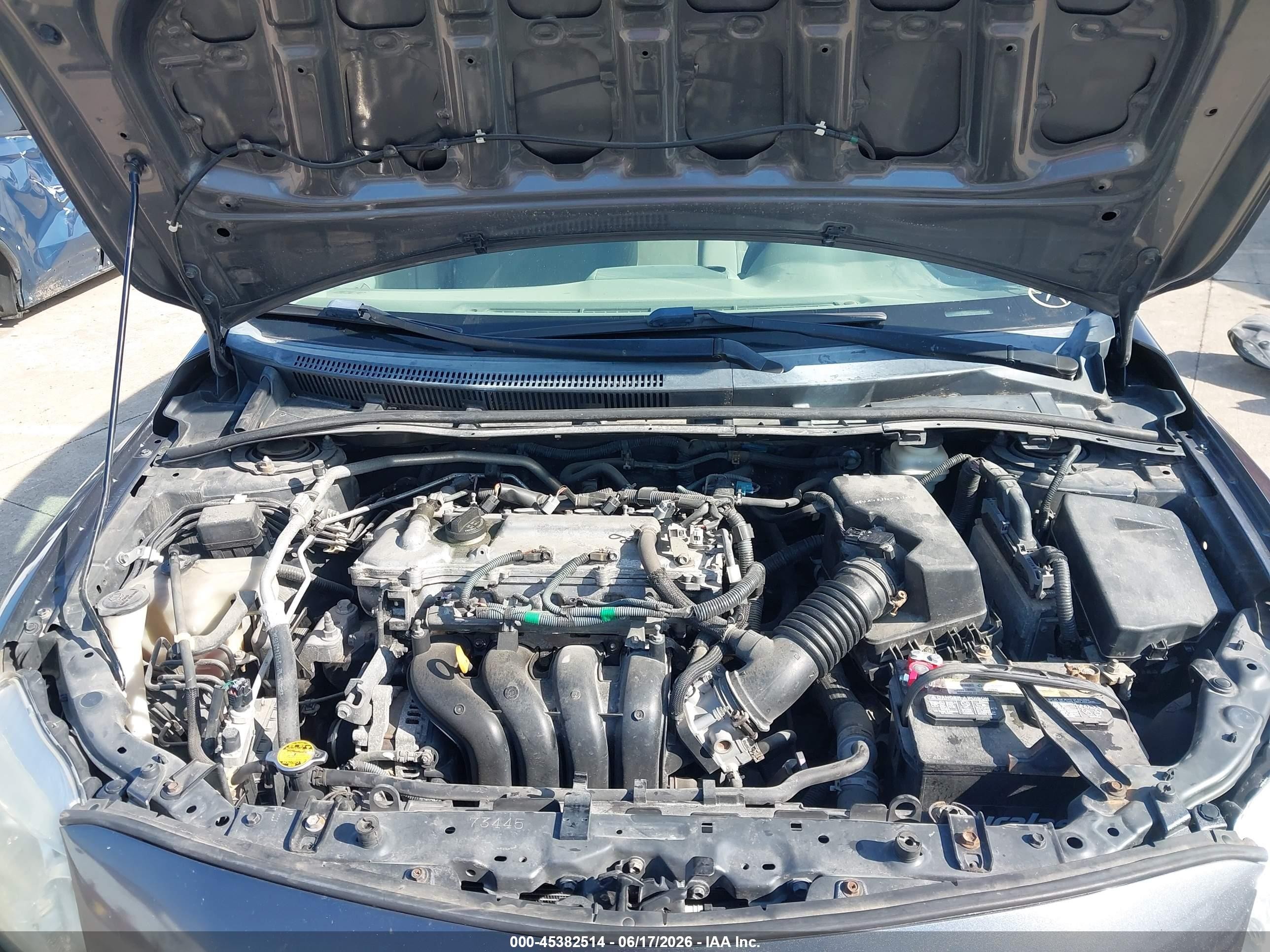 2010 Toyota Corolla Le Gray vin: 2T1BU4EE2AC443086