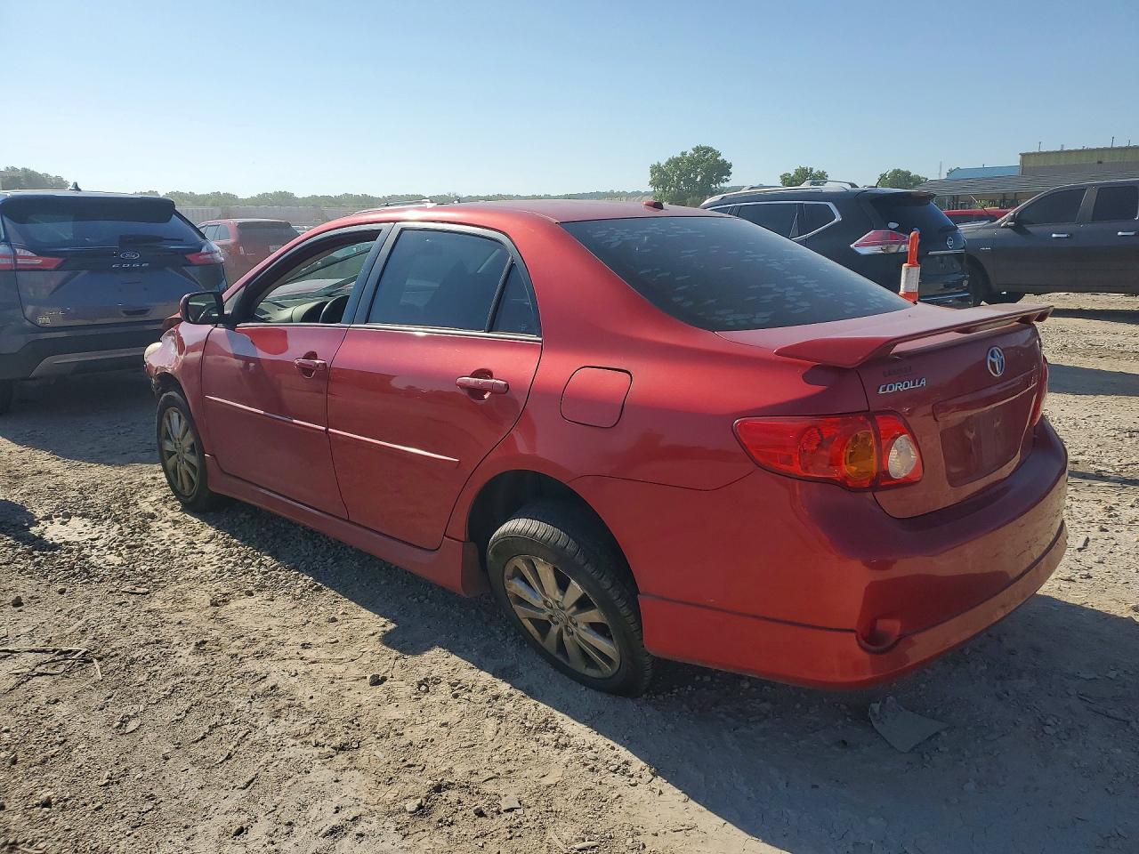 2010 Toyota Corolla S Red vin: 2T1BU4EE2AC450071