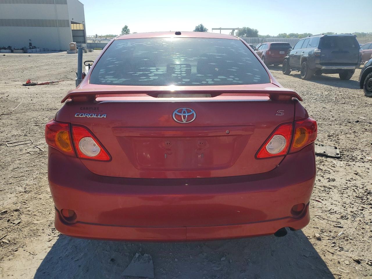 2010 Toyota Corolla S Red vin: 2T1BU4EE2AC450071