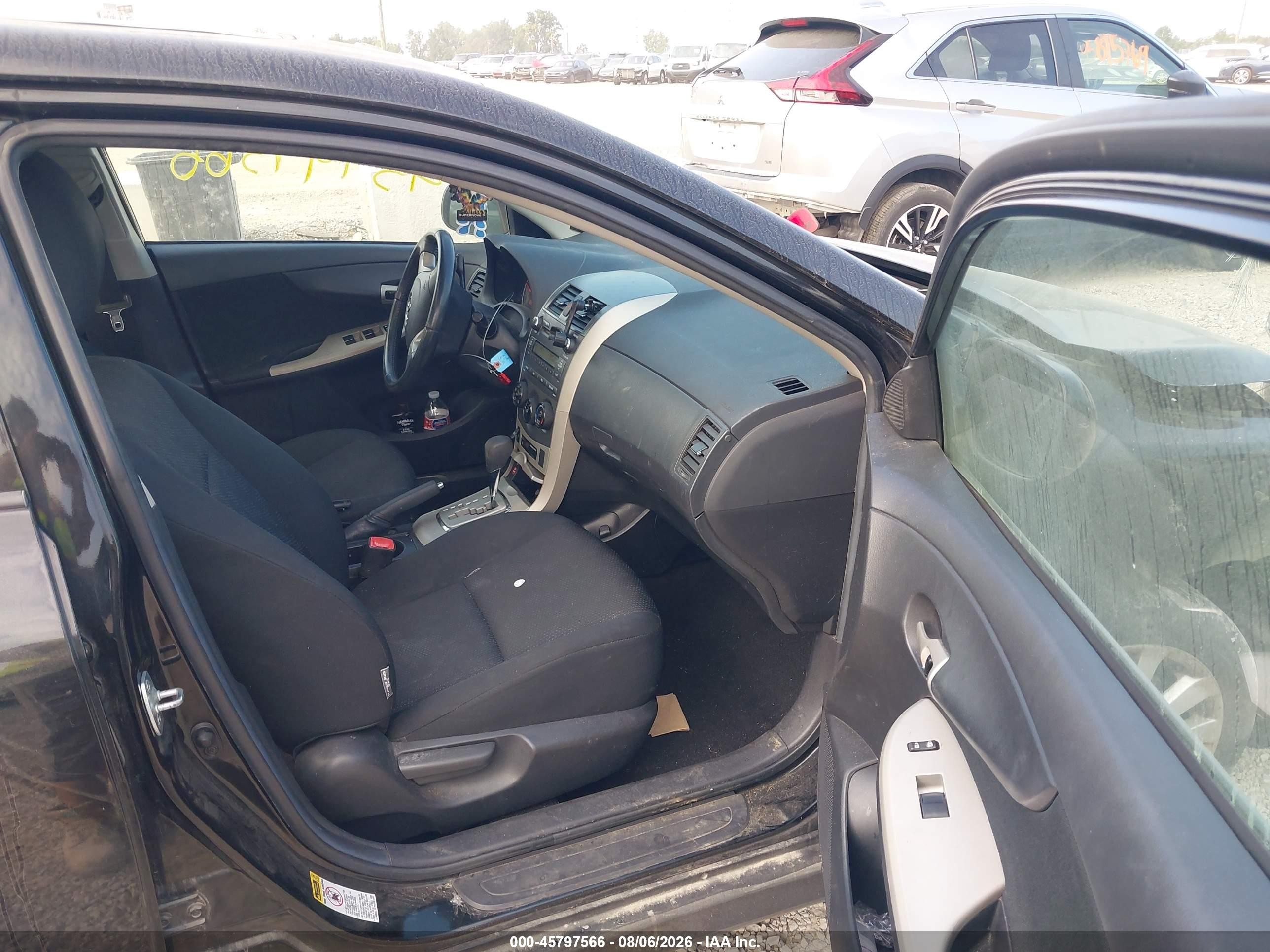 2010 Toyota Corolla S Black vin: 2T1BU4EE2AC451561