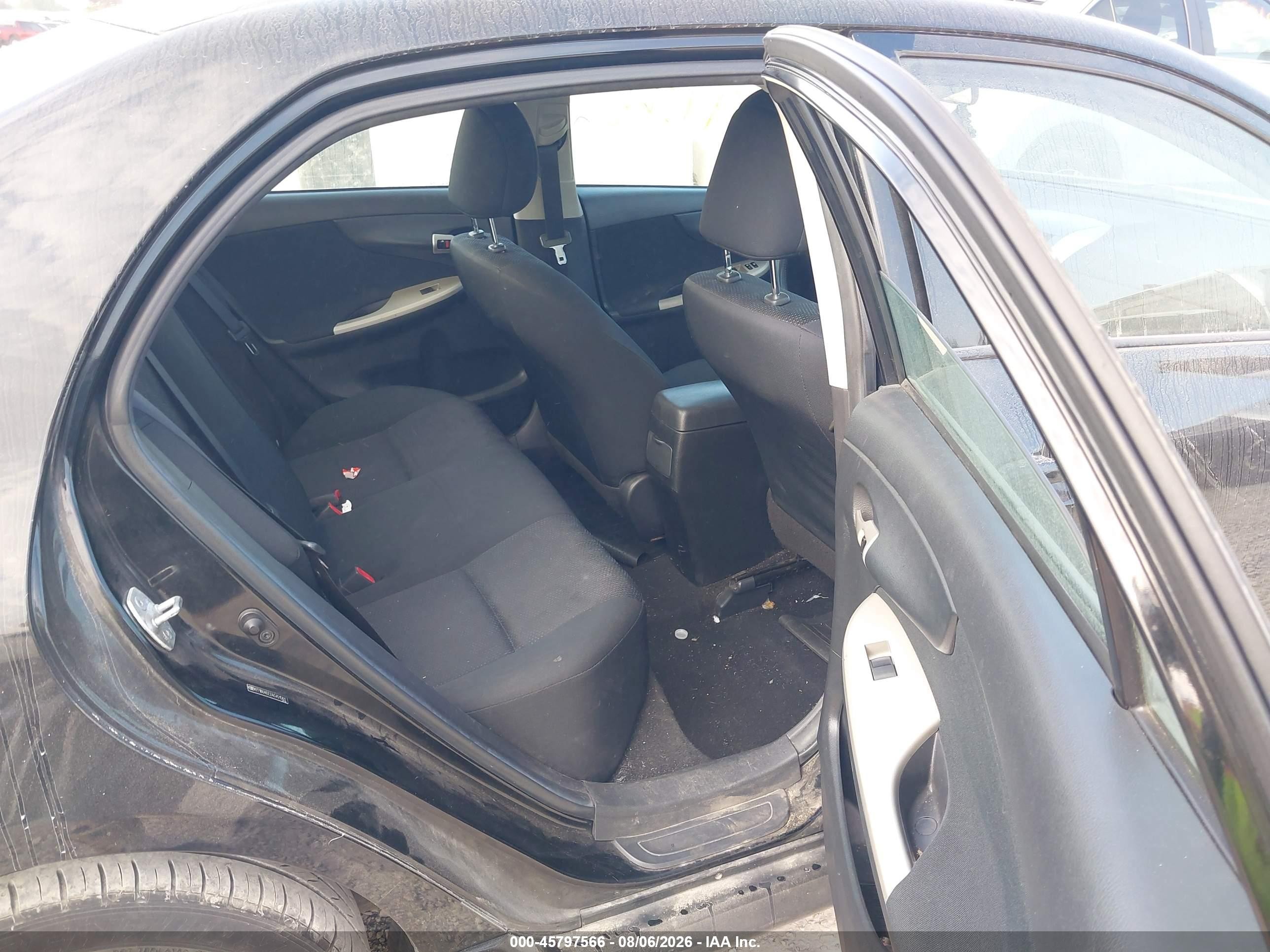 2010 Toyota Corolla S Black vin: 2T1BU4EE2AC451561