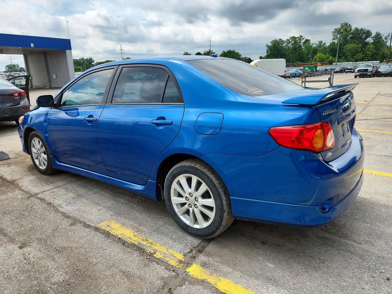 2010 Toyota Corolla S Blue vin: 2T1BU4EE2AC455786