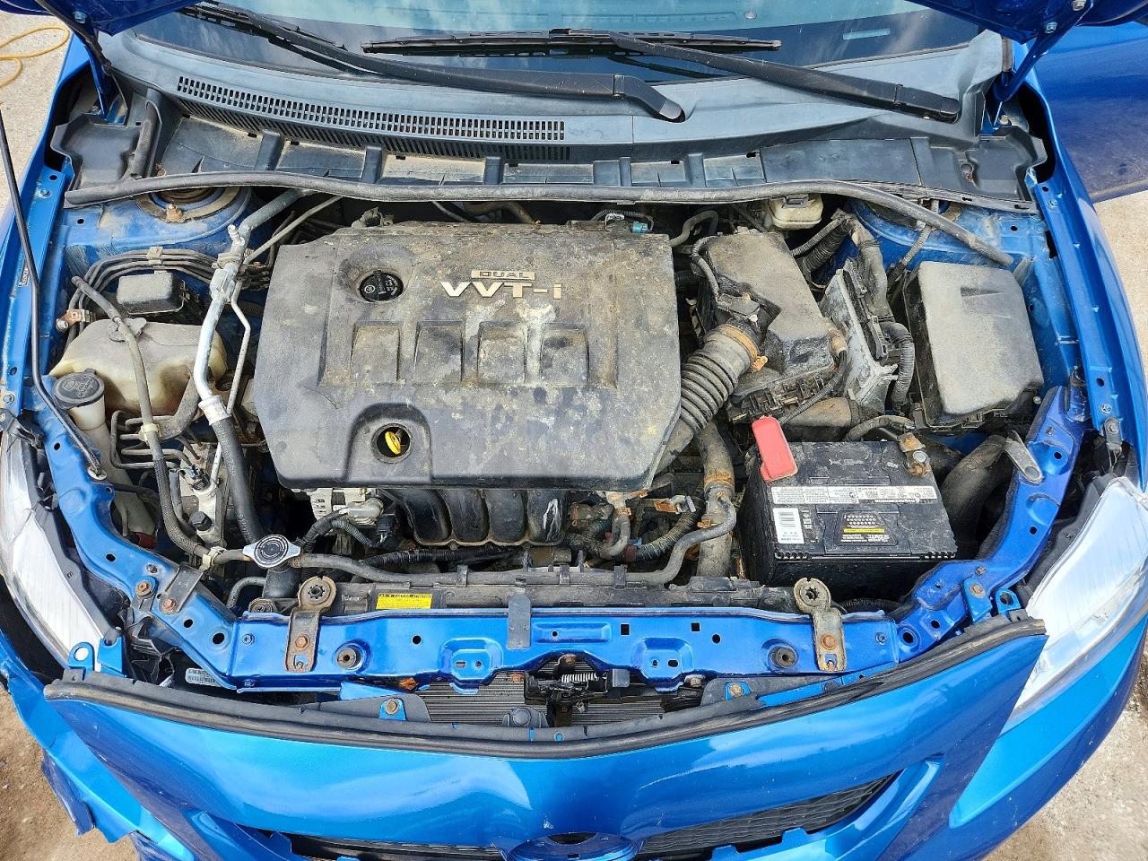 2010 Toyota Corolla S Blue vin: 2T1BU4EE2AC455786