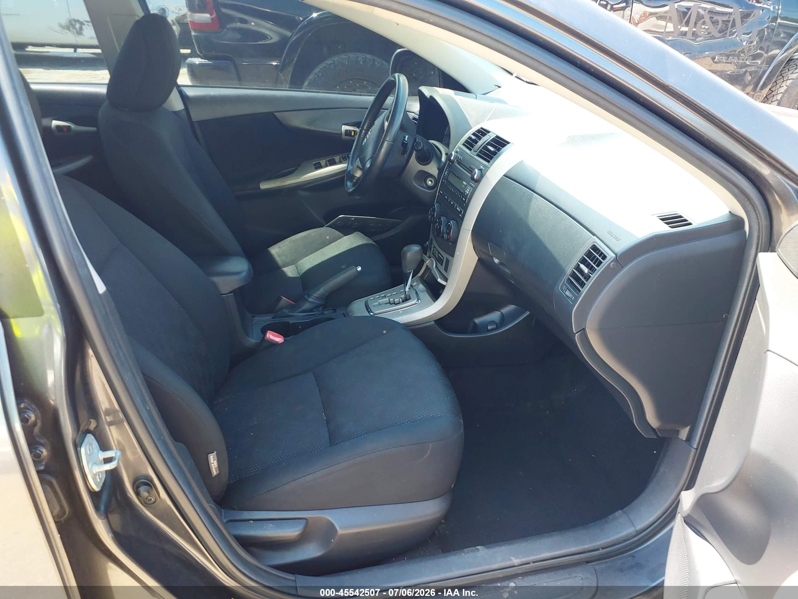 2010 Toyota Corolla S Gray vin: 2T1BU4EE2AC455979