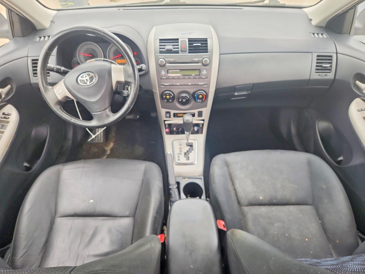 2010 Toyota Corolla S Black vin: 2T1BU4EE2AC464715