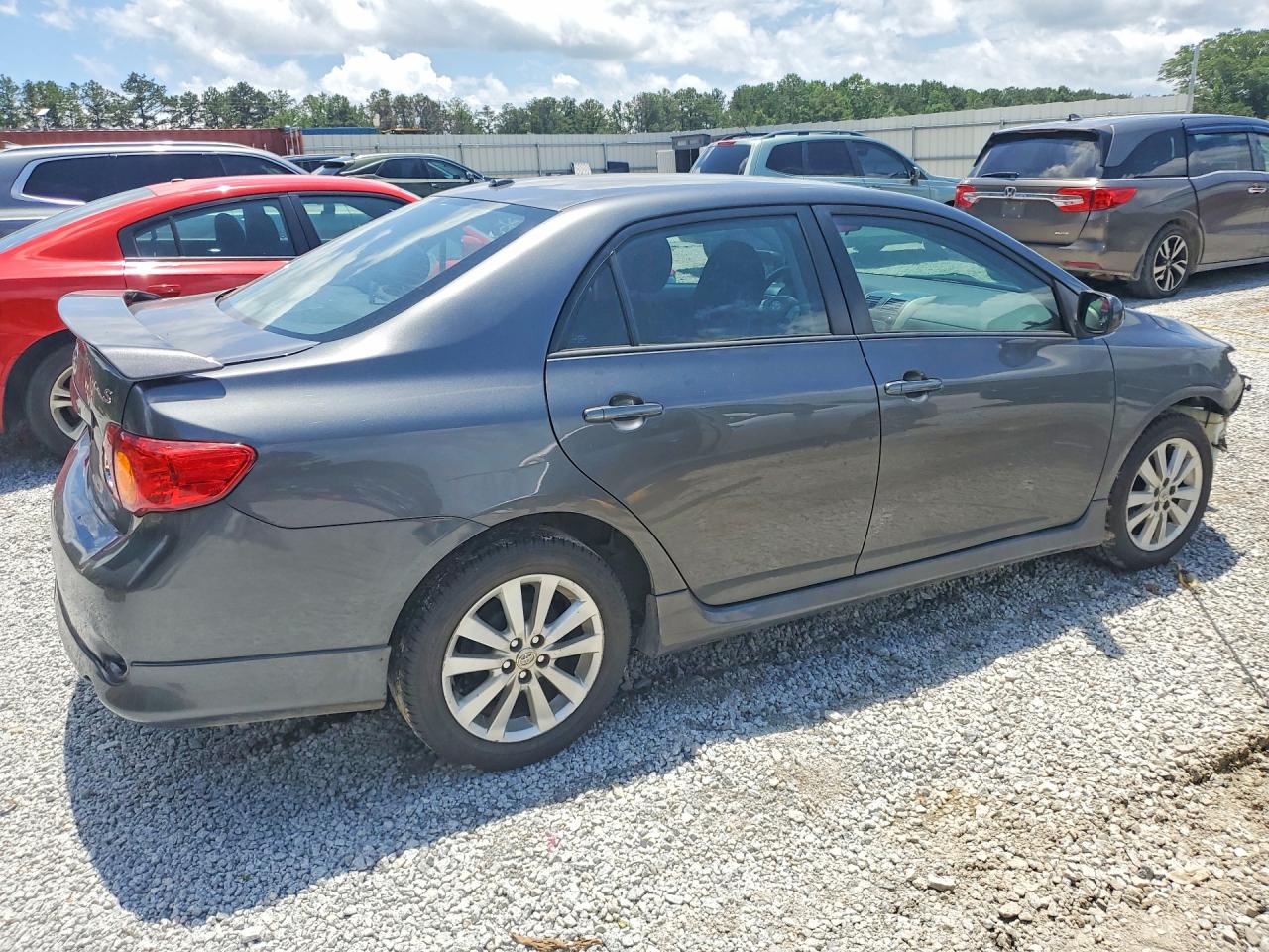 2010 Toyota Corolla S Gray vin: 2T1BU4EE2AC464830