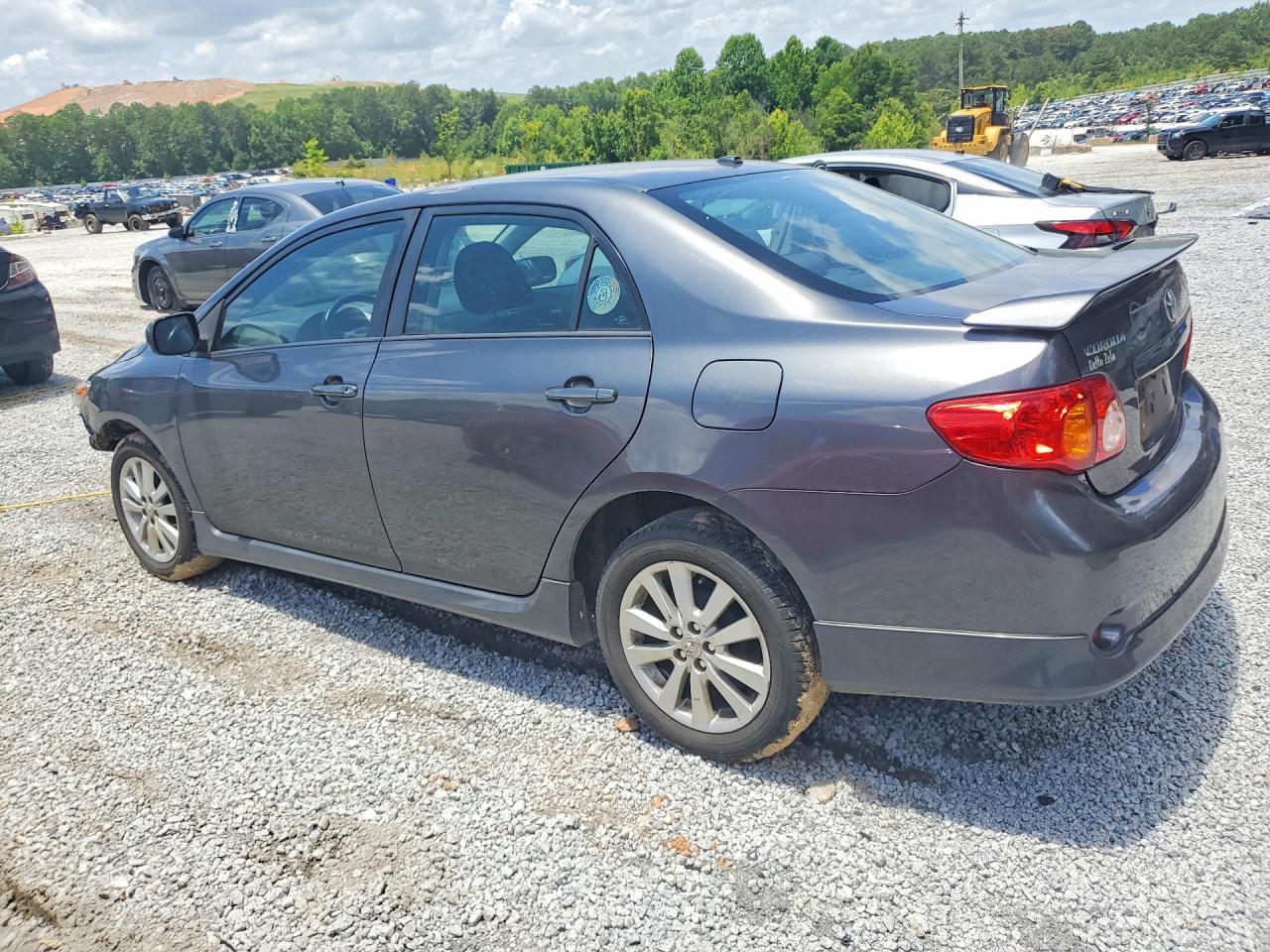 2010 Toyota Corolla S Gray vin: 2T1BU4EE2AC464830