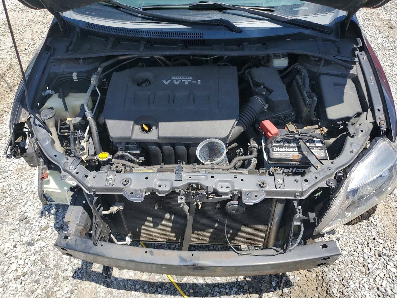 2010 Toyota Corolla S Gray vin: 2T1BU4EE2AC464830
