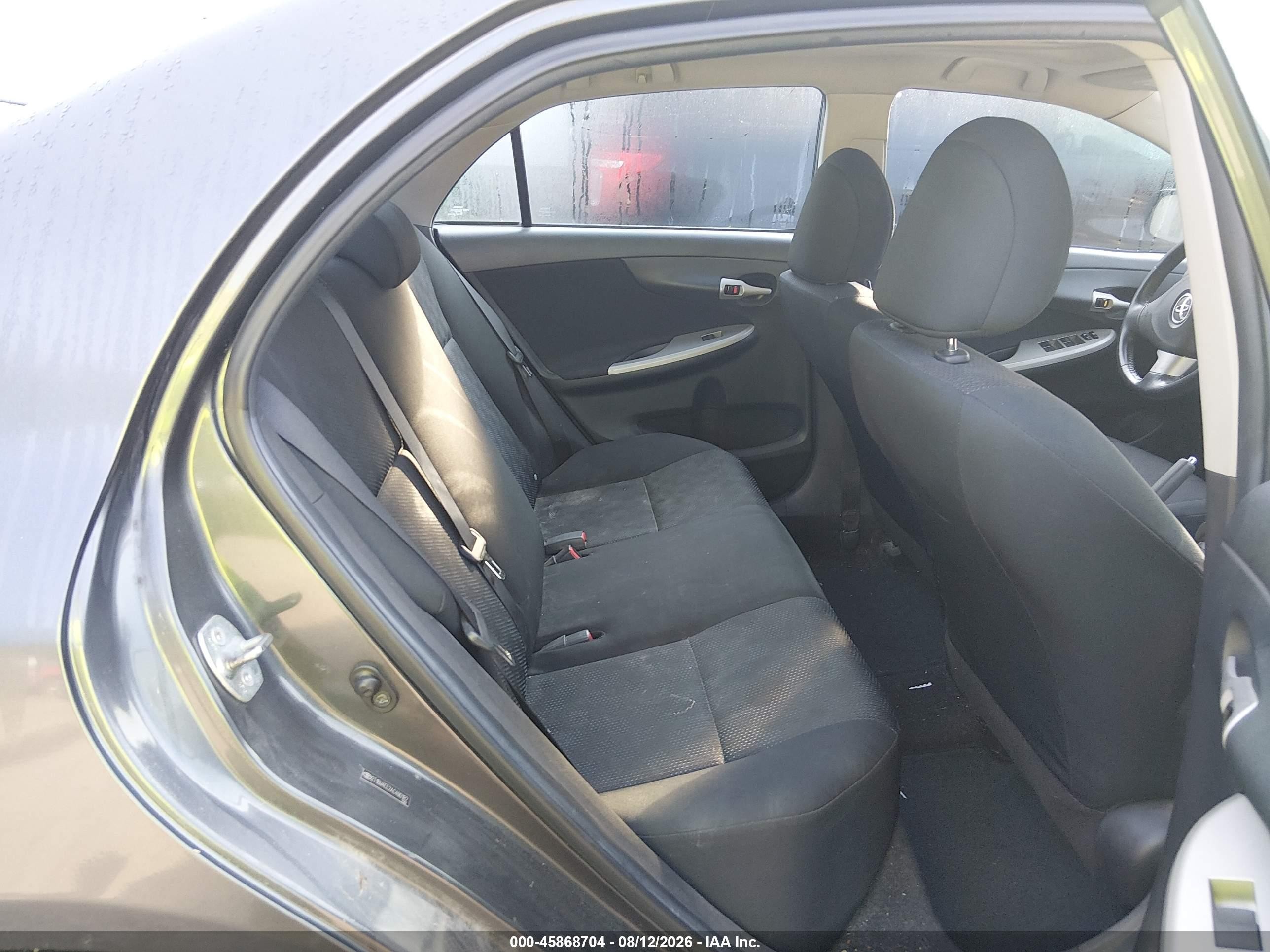2010 Toyota Corolla S Gray vin: 2T1BU4EE2AC490182