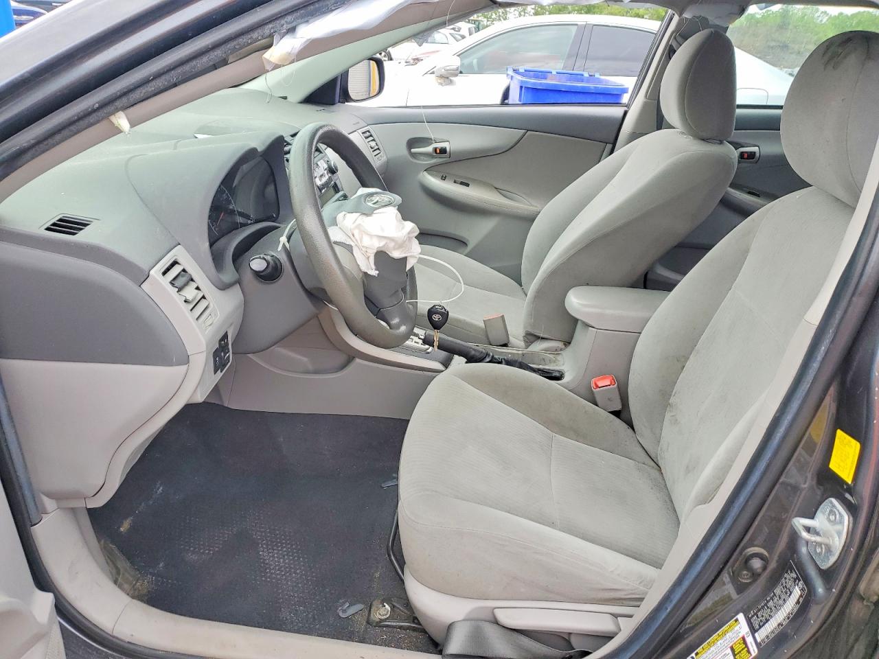 2010 Toyota Corolla Le Gray vin: 2T1BU4EE2AC511225