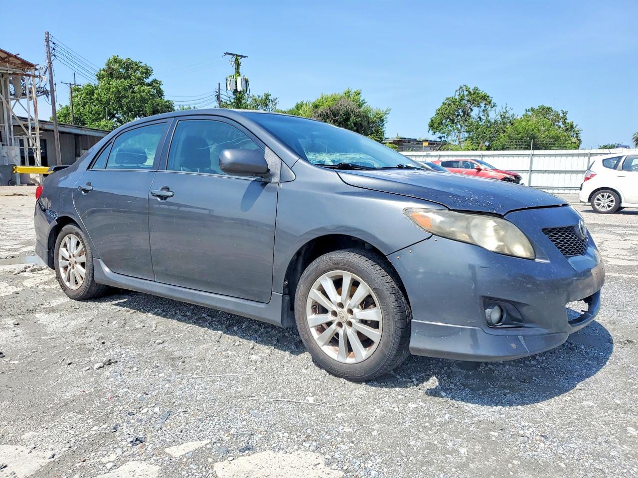 2010 Toyota Corolla Automatic Gray vin: 2T1BU4EE2AC520622