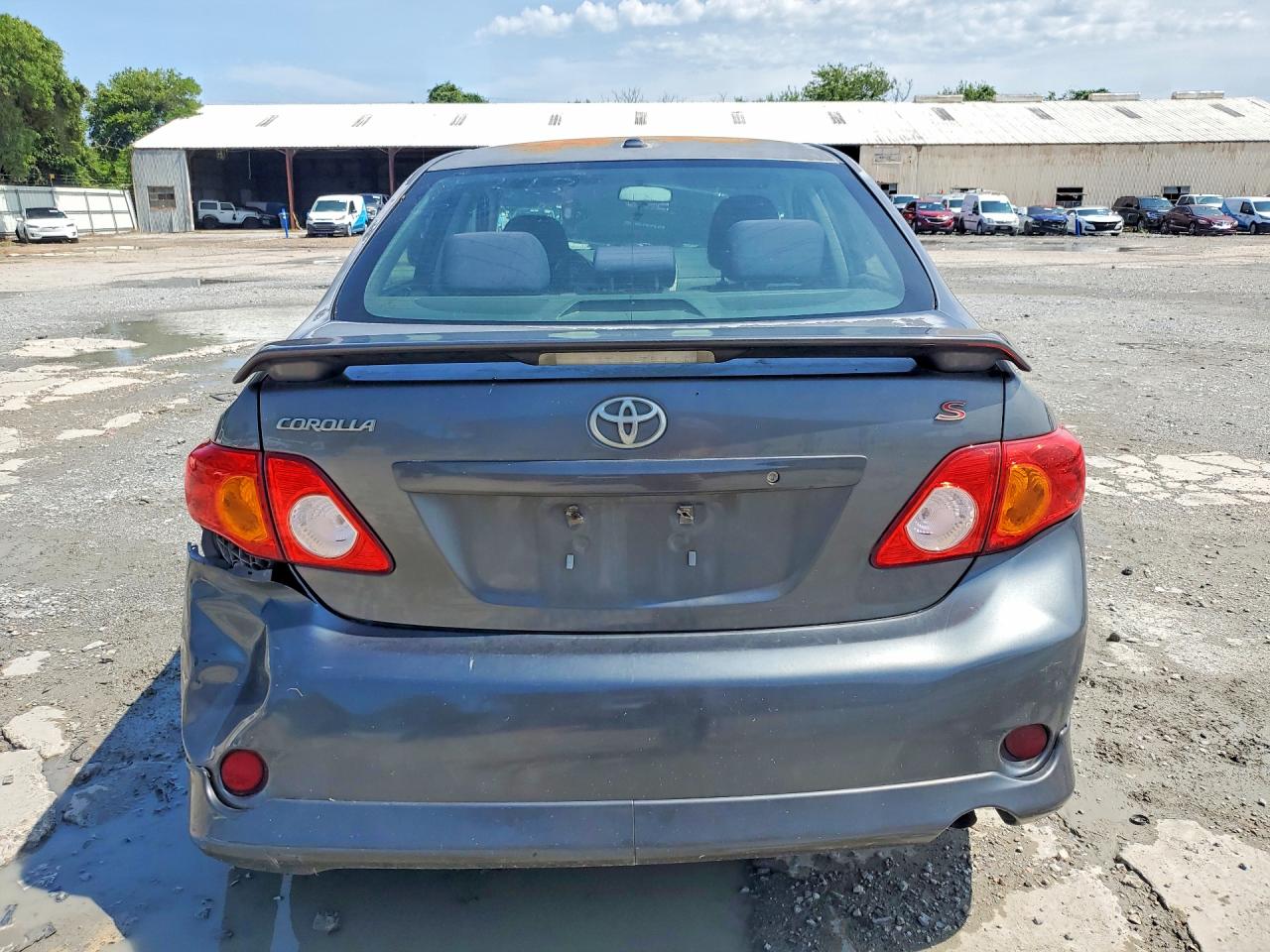 2010 Toyota Corolla Automatic Gray vin: 2T1BU4EE2AC520622