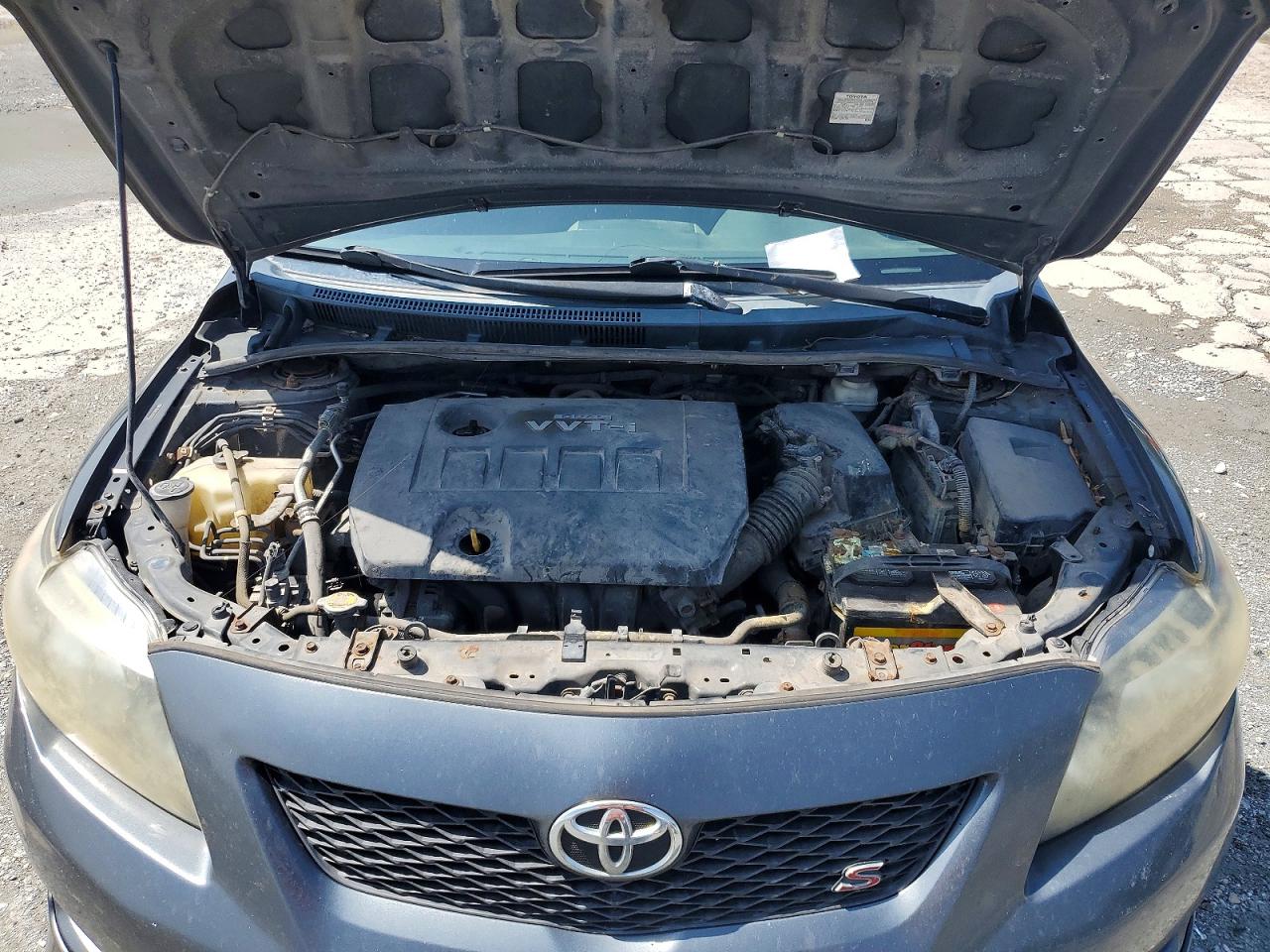 2010 Toyota Corolla Automatic Gray vin: 2T1BU4EE2AC520622